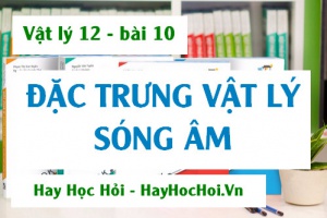 Sóng âm là gì? Đặc trưng Vật lý của sóng âm và Bài tập - Vật lý 12 bài 10